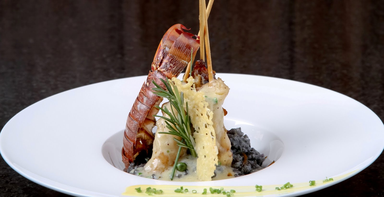 Lobster with chimichurri