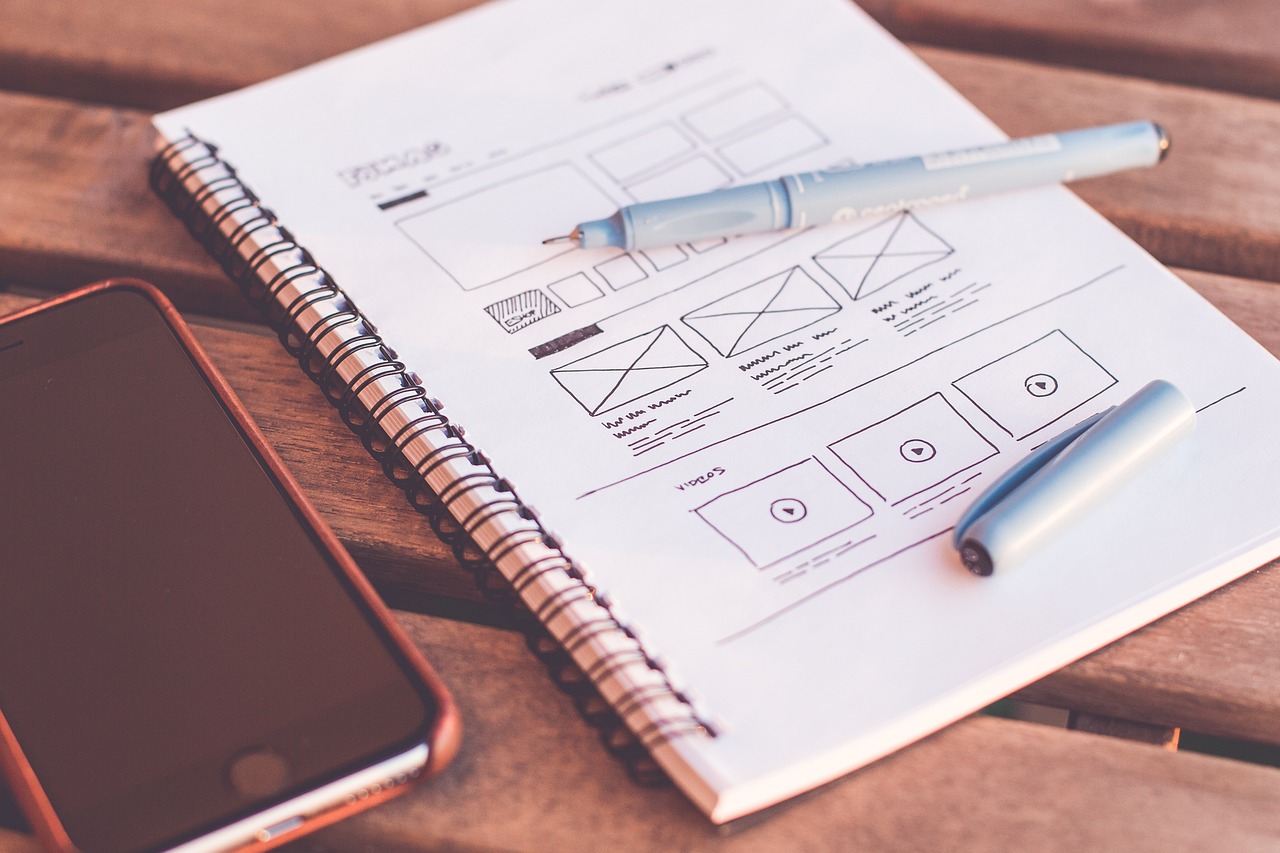 Interface front-end com código HTML, CSS e JavaScript